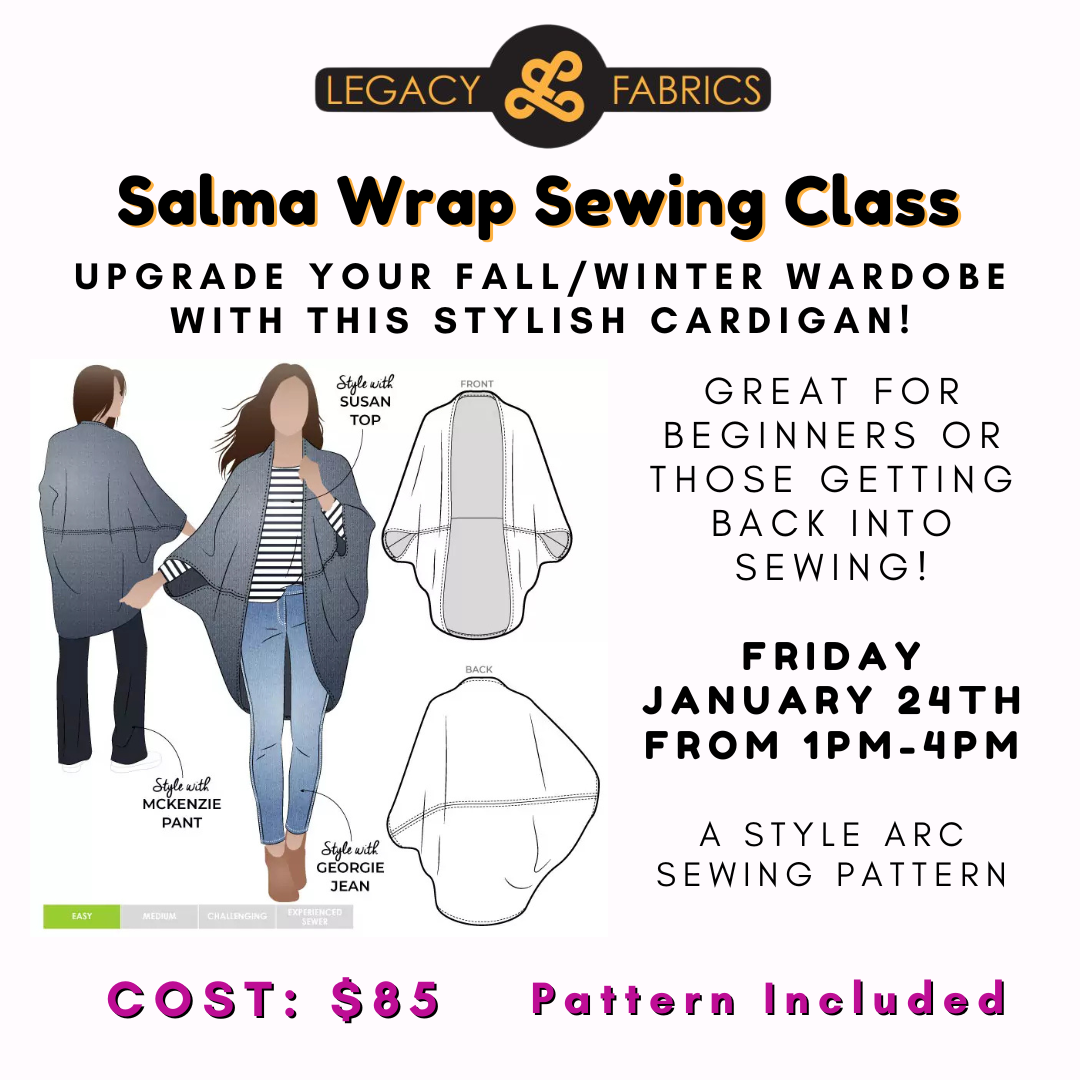 Salma Wrap - Sewing Class