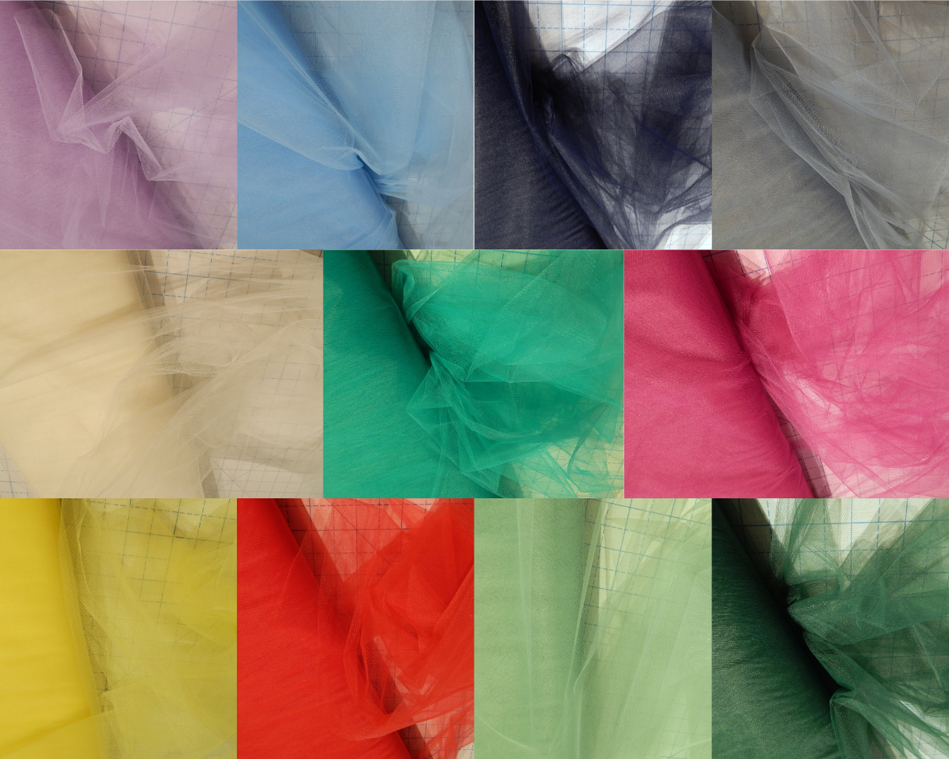 Nylon Tulle - Multiple Colors - Made in the USA