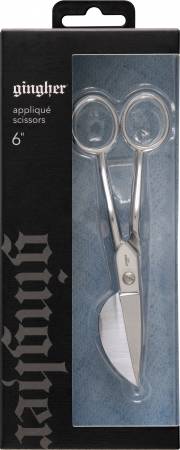 Gingher Knife Edge Applique Scissor - 6"