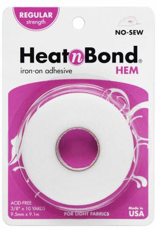 Heat N Bond Hem Tape - Regular Weight - 3/8" x 10yd