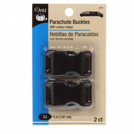 Parachute Buckles - 3/4" - 2ct