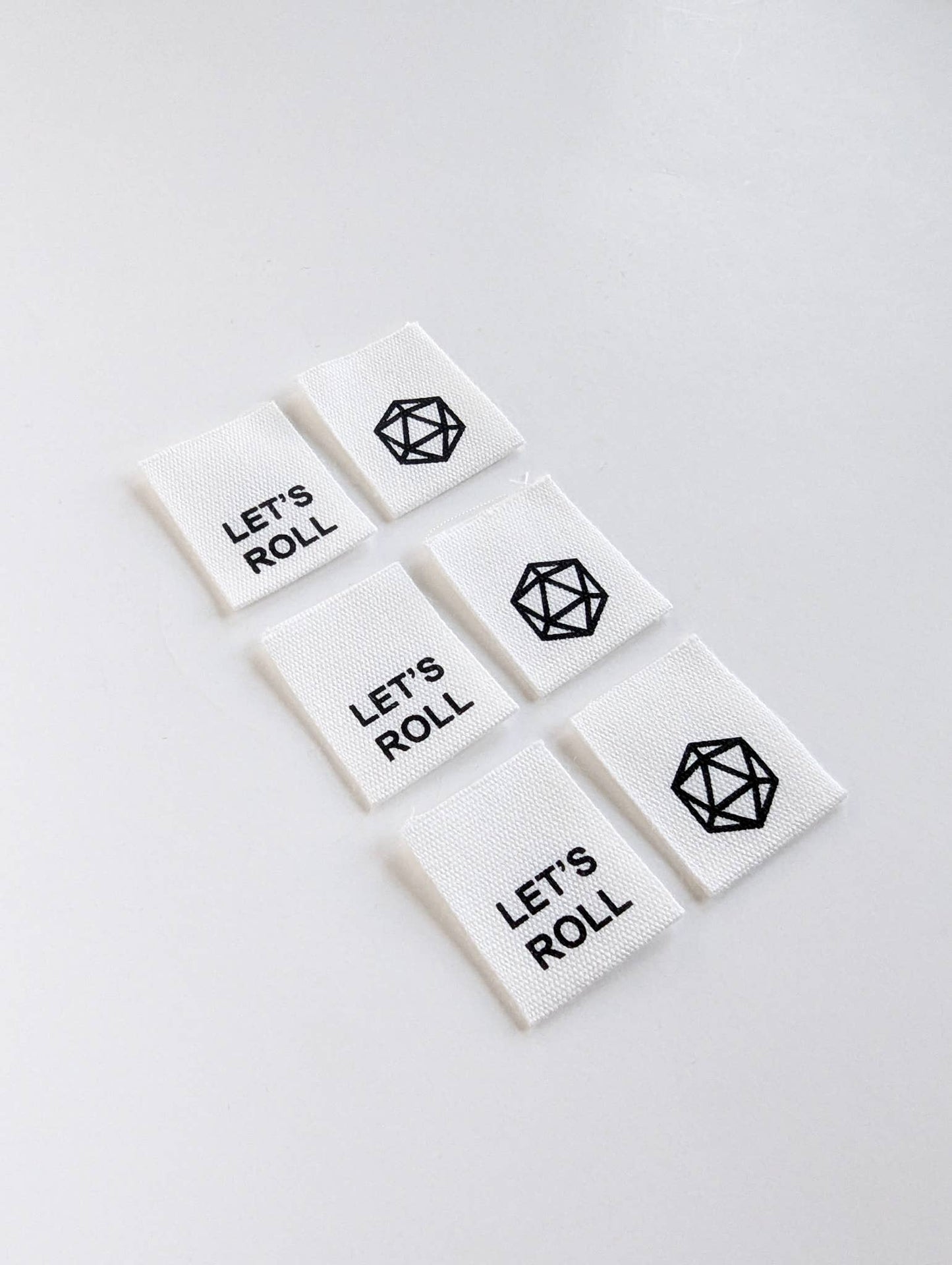 Let's Roll. D20. | Cotton Luxe Labels
