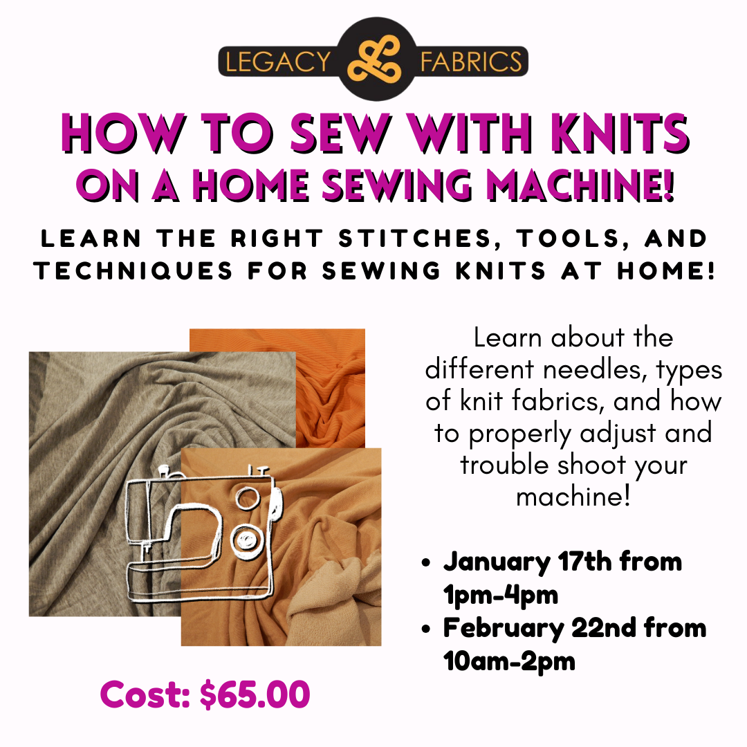 How to Sew with Knits - On a Home Sewing Machine!