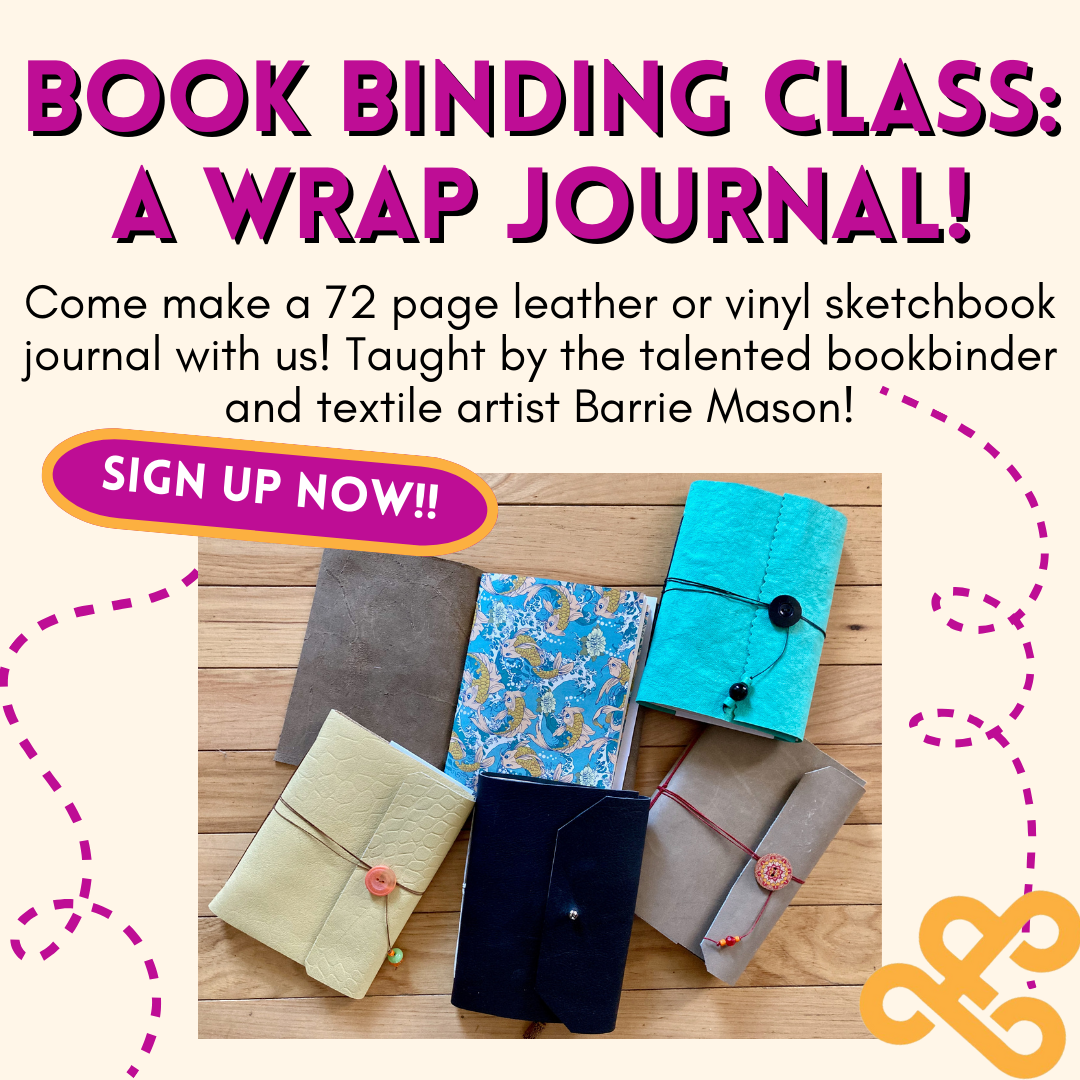 Book Binding Class: Wrap Journal