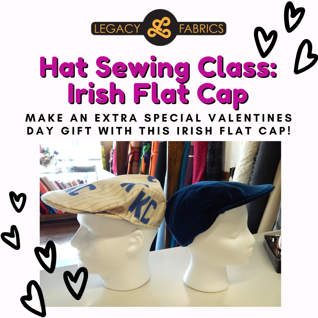 Irish Flat Cap - Hat Sewing Class