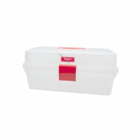 Bohin Clear Plastic Sewing Tackle Box