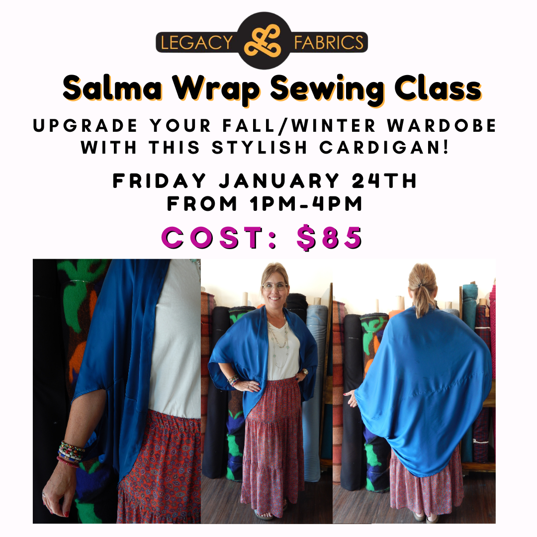 Salma Wrap - Sewing Class