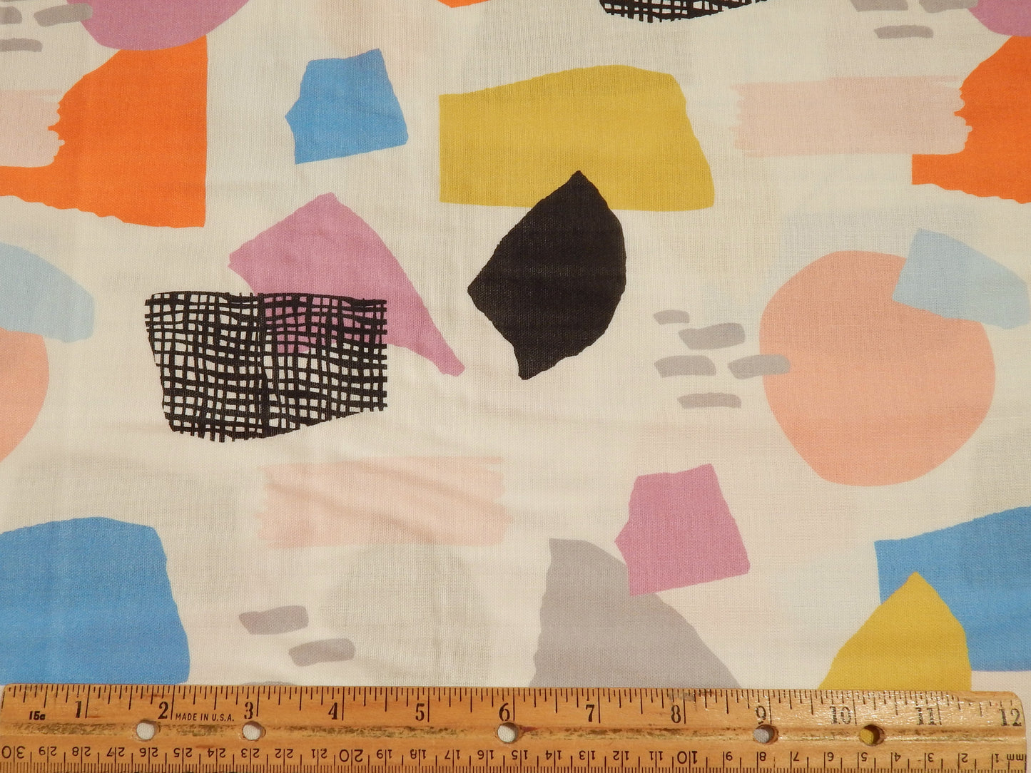 abstract cotton double gauze