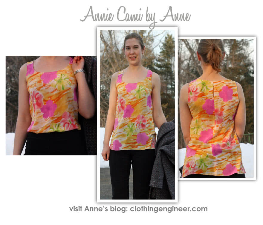 Annie's Cami Sizes 18-30 - Style Arc