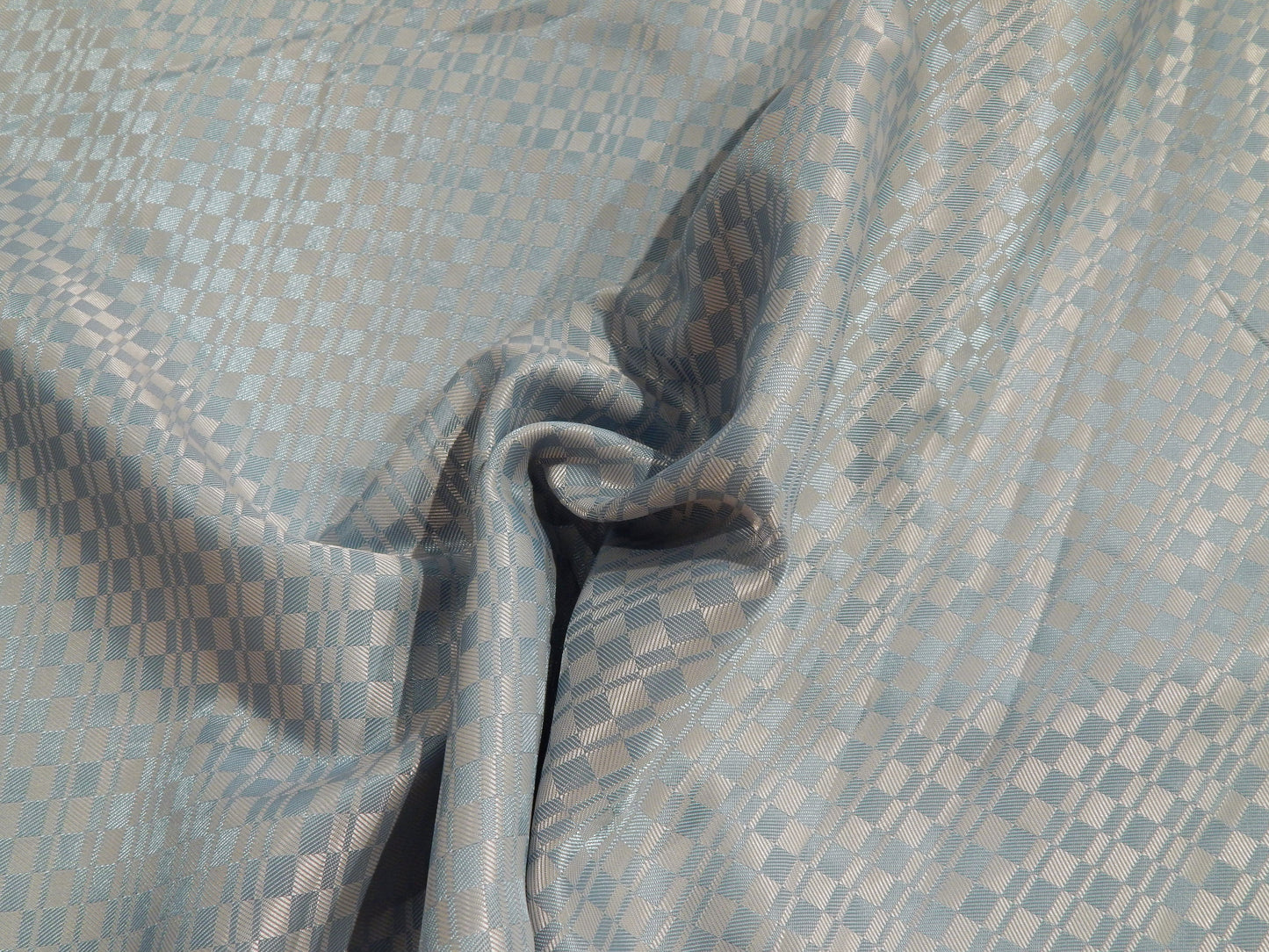 Blue Polyester Lining Fabric