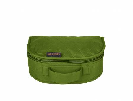 Oval Sewing Box - Petite - Green