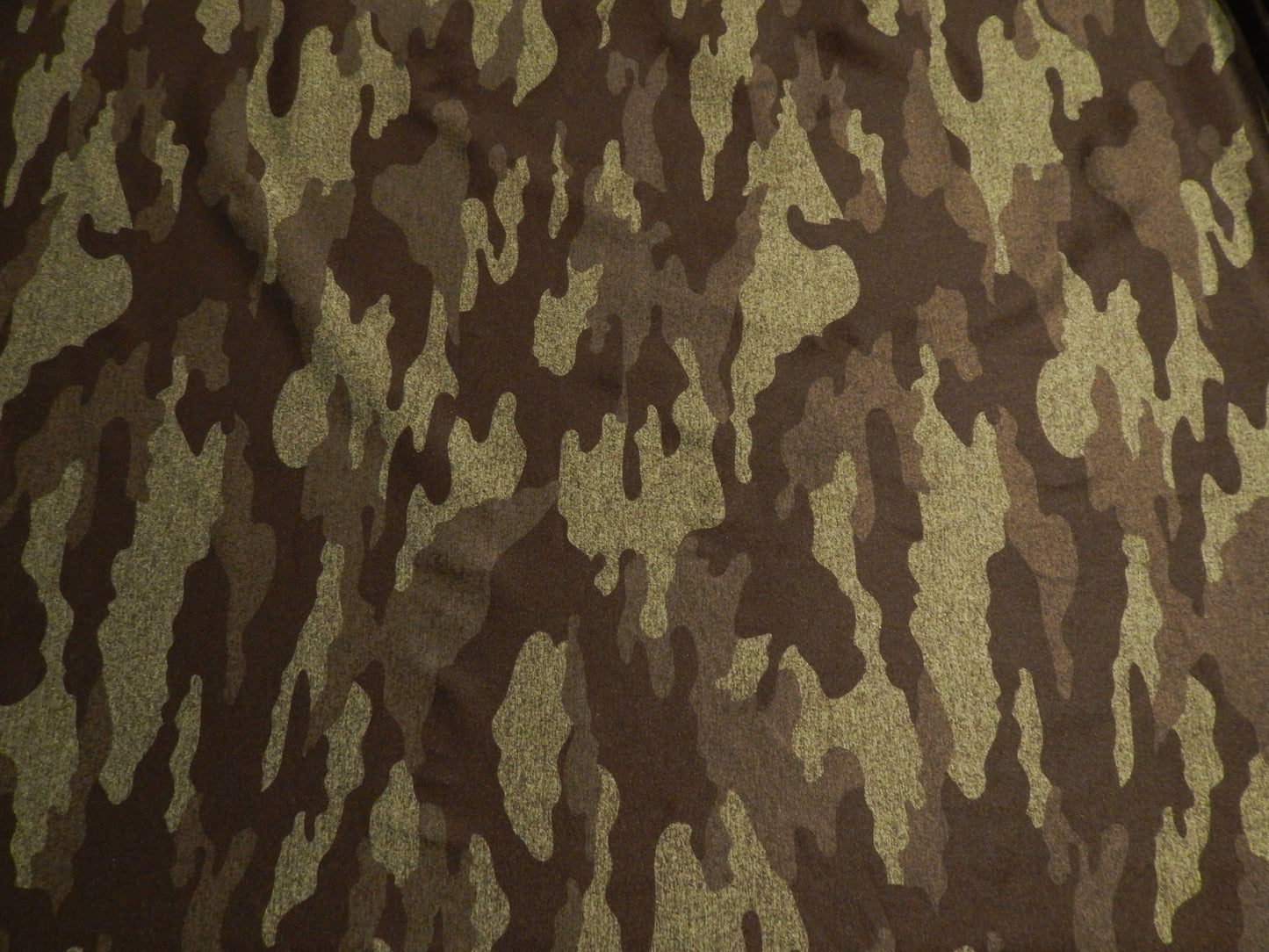 Hunter Green Reversible Camo Yoga Knit