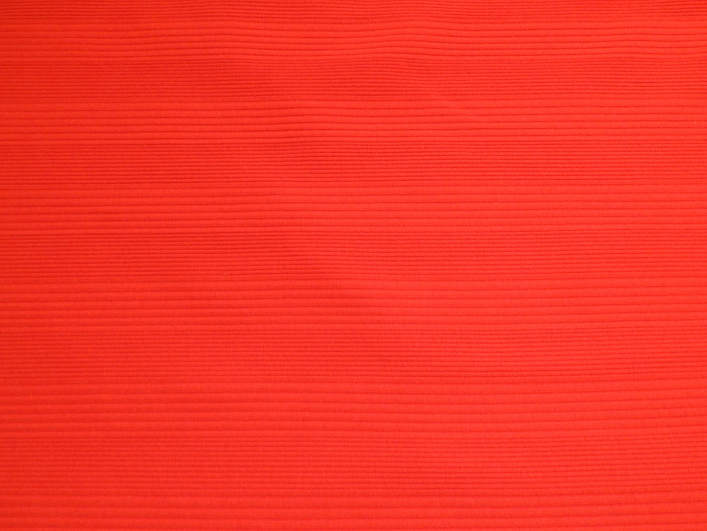 Bright Red Variegated Rib Knit