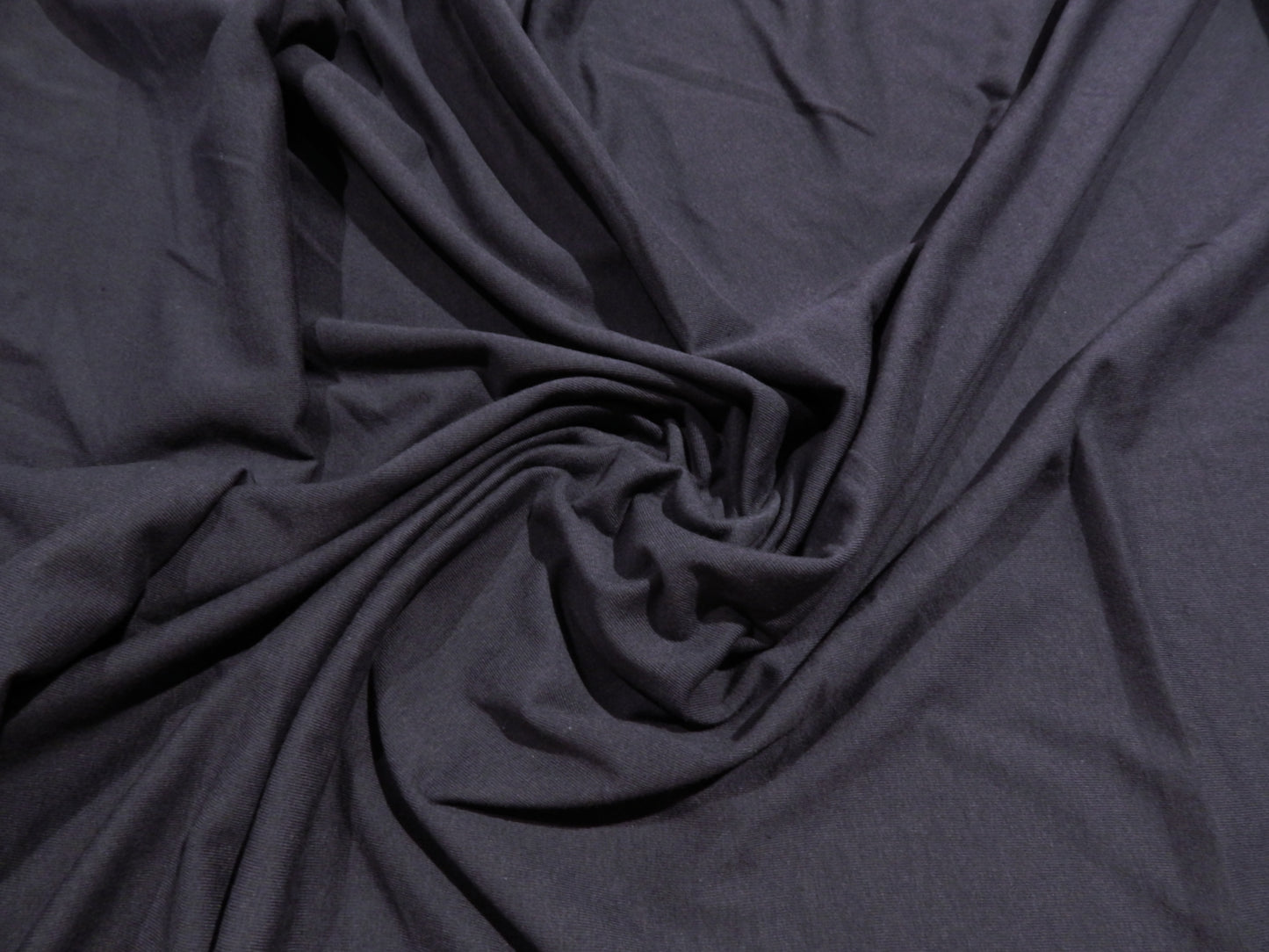 Navy Cotton Spandex Jersey