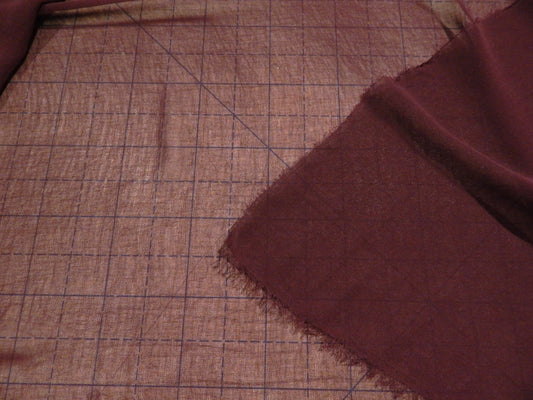 Eggplant Washed Chiffon