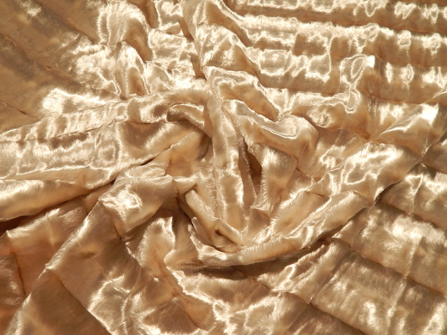 Champagne Mink Faux Fur