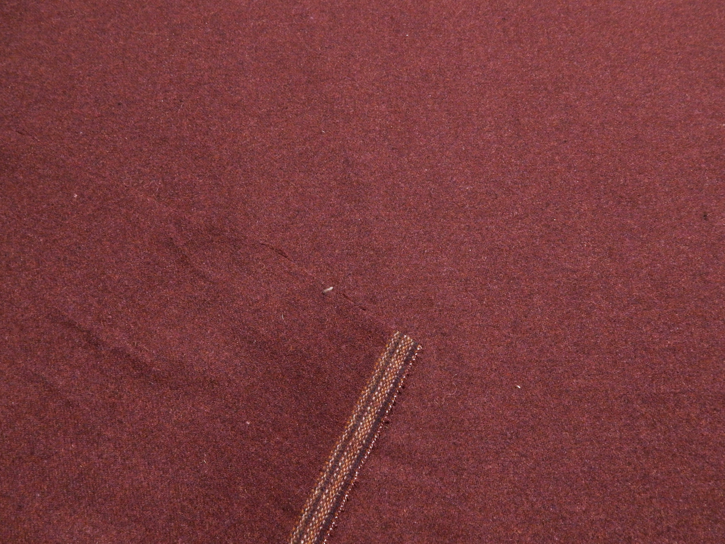 Plum Wool Blend Grayson Twill - Telio