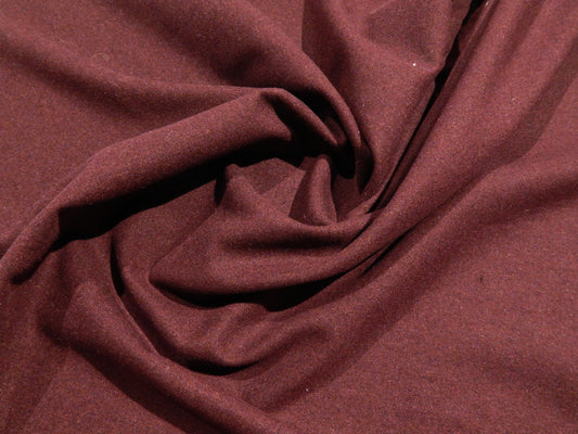 Plum Wool Blend Grayson Twill - Telio
