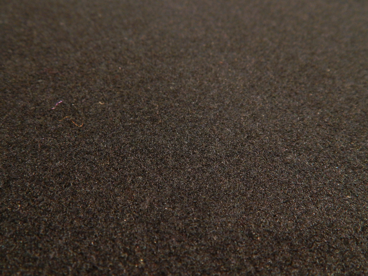 Italian Black Wool Melton