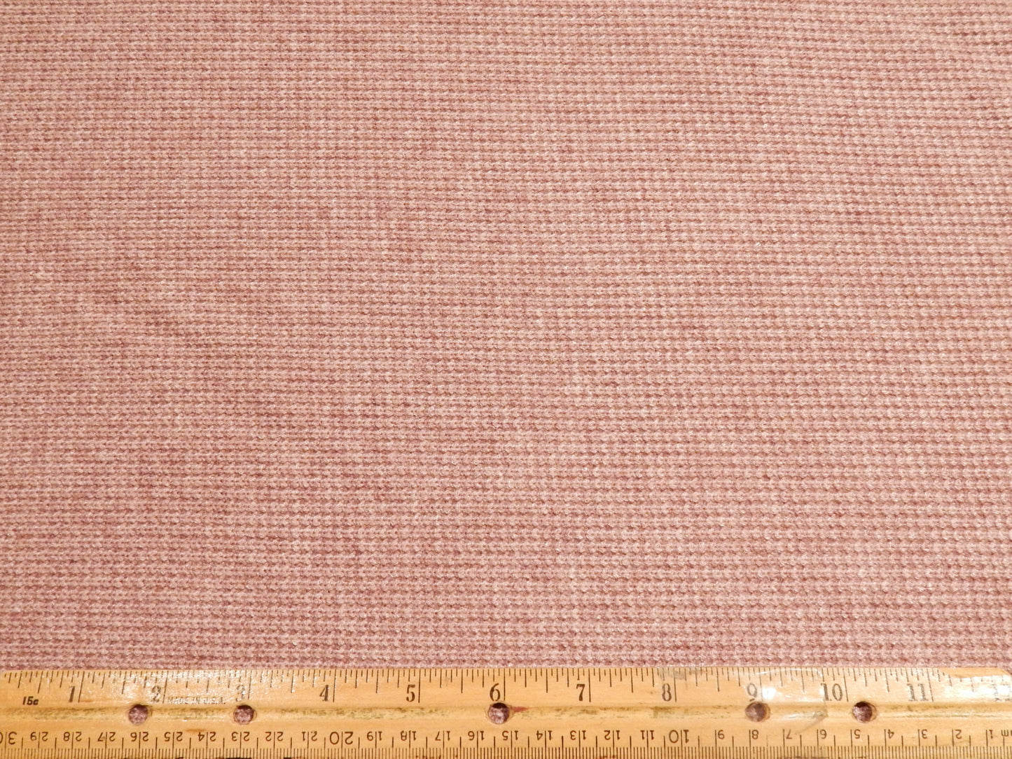 Dusty Rose Sweater Knit - Telio Kelly Rib - REMNANT SALE