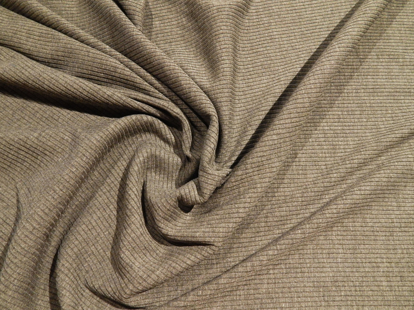 Dark Heathered Gray Bamboo Ribbing