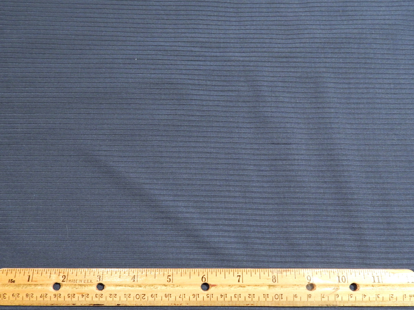 Steel Blue Bamboo Ribbing - Telio