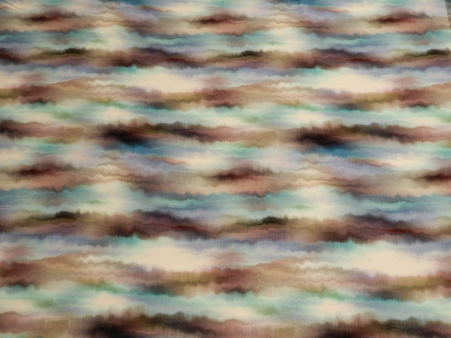 Blue Bamboo Abstract Tie Dye Knit - Telio