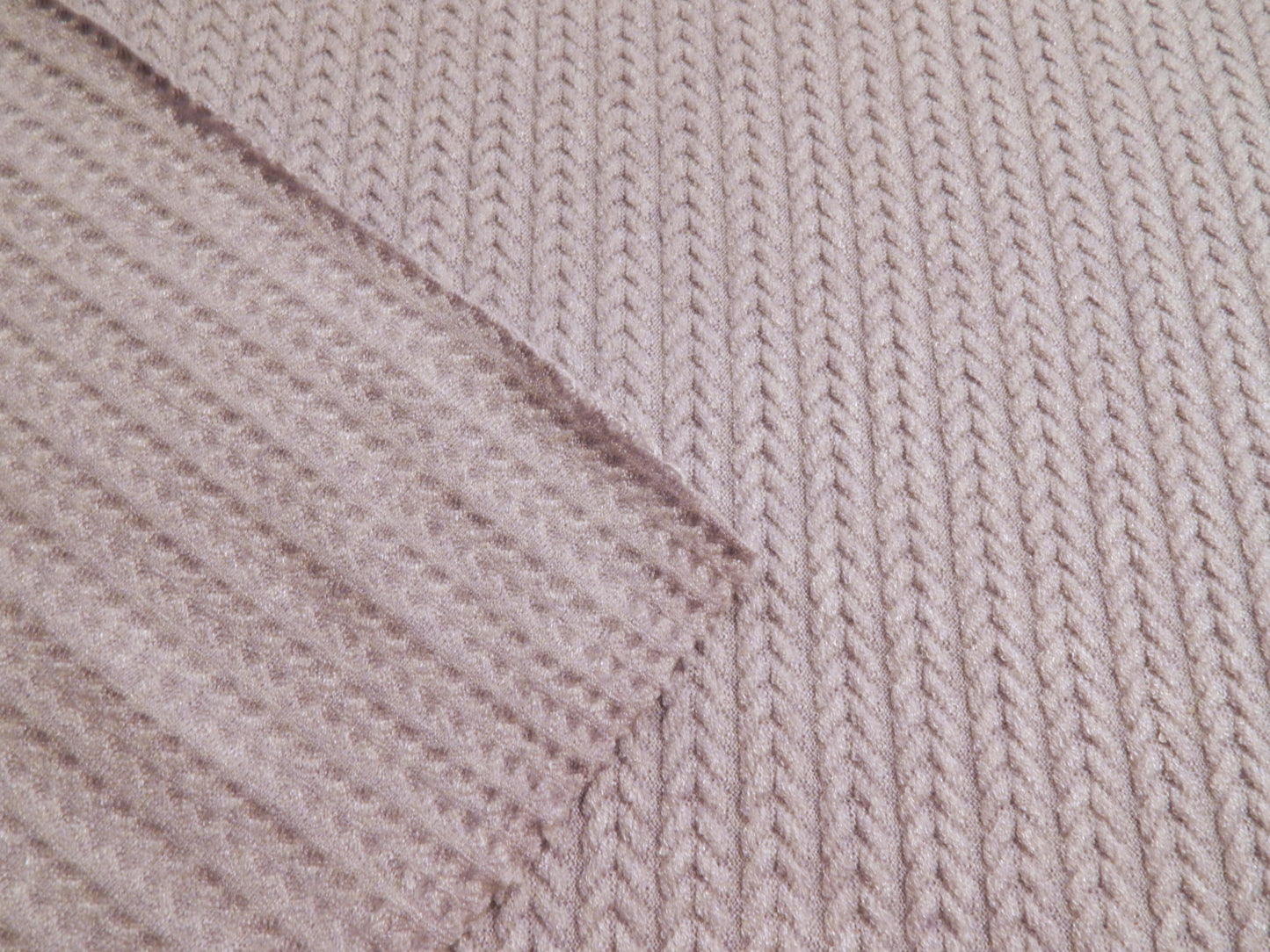 Muted Lilac Scotland Chunky Sweater Knit - Telio