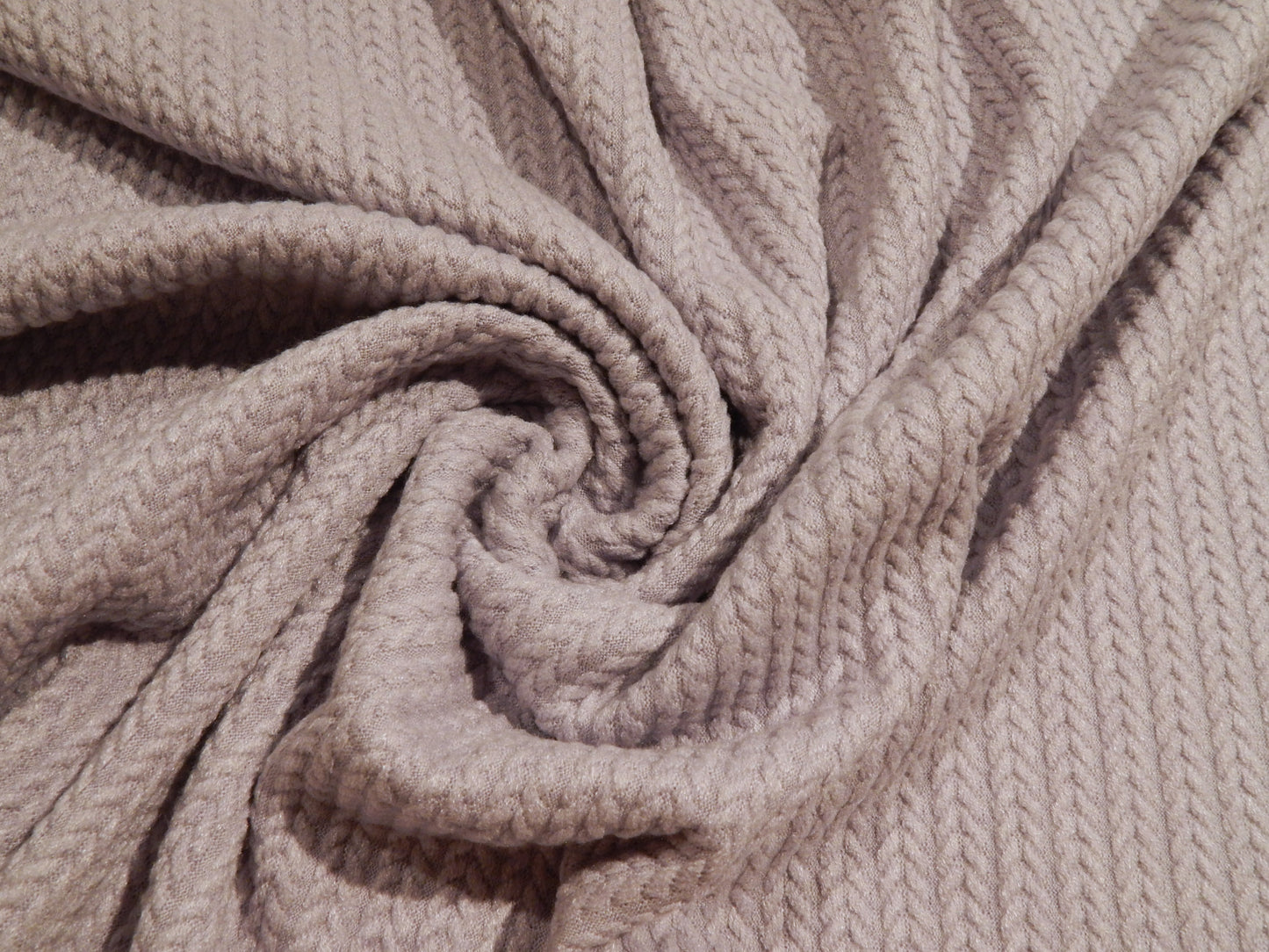 Muted Lilac Scotland Chunky Sweater Knit - Telio