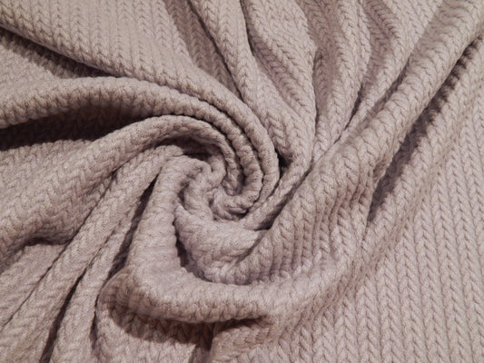 Muted Lilac Scotland Chunky Sweater Knit - Telio