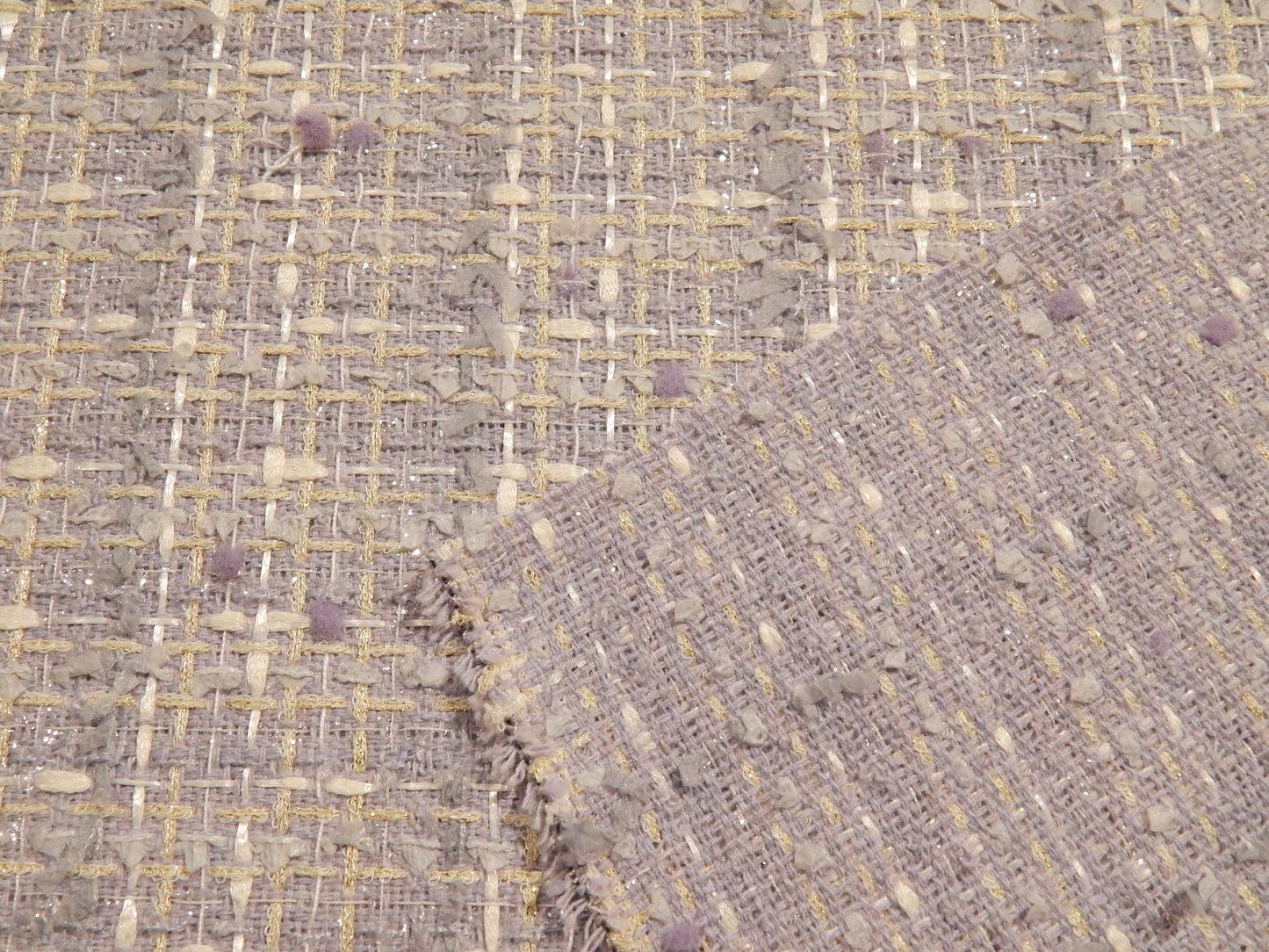 Warm Lilac Barbie Tweed - Telio