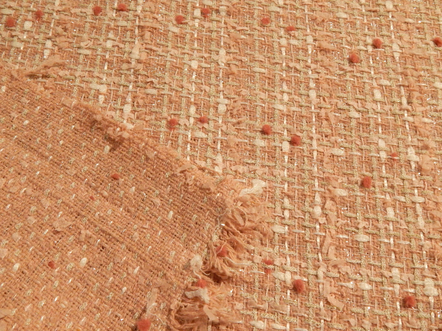 Soft Pink Barbie Tweed - Telio