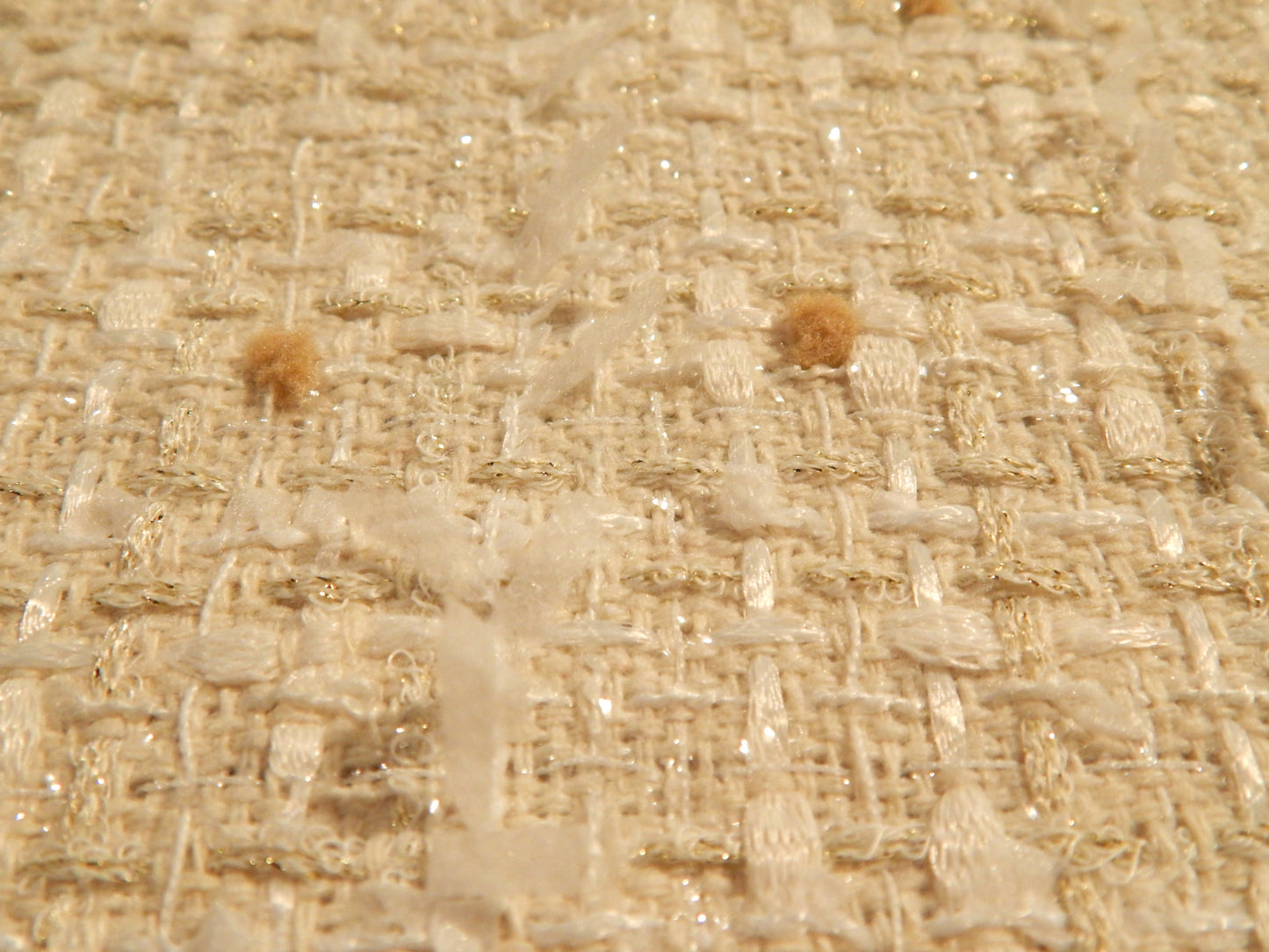 Ivory Barbie Tweed - Telio