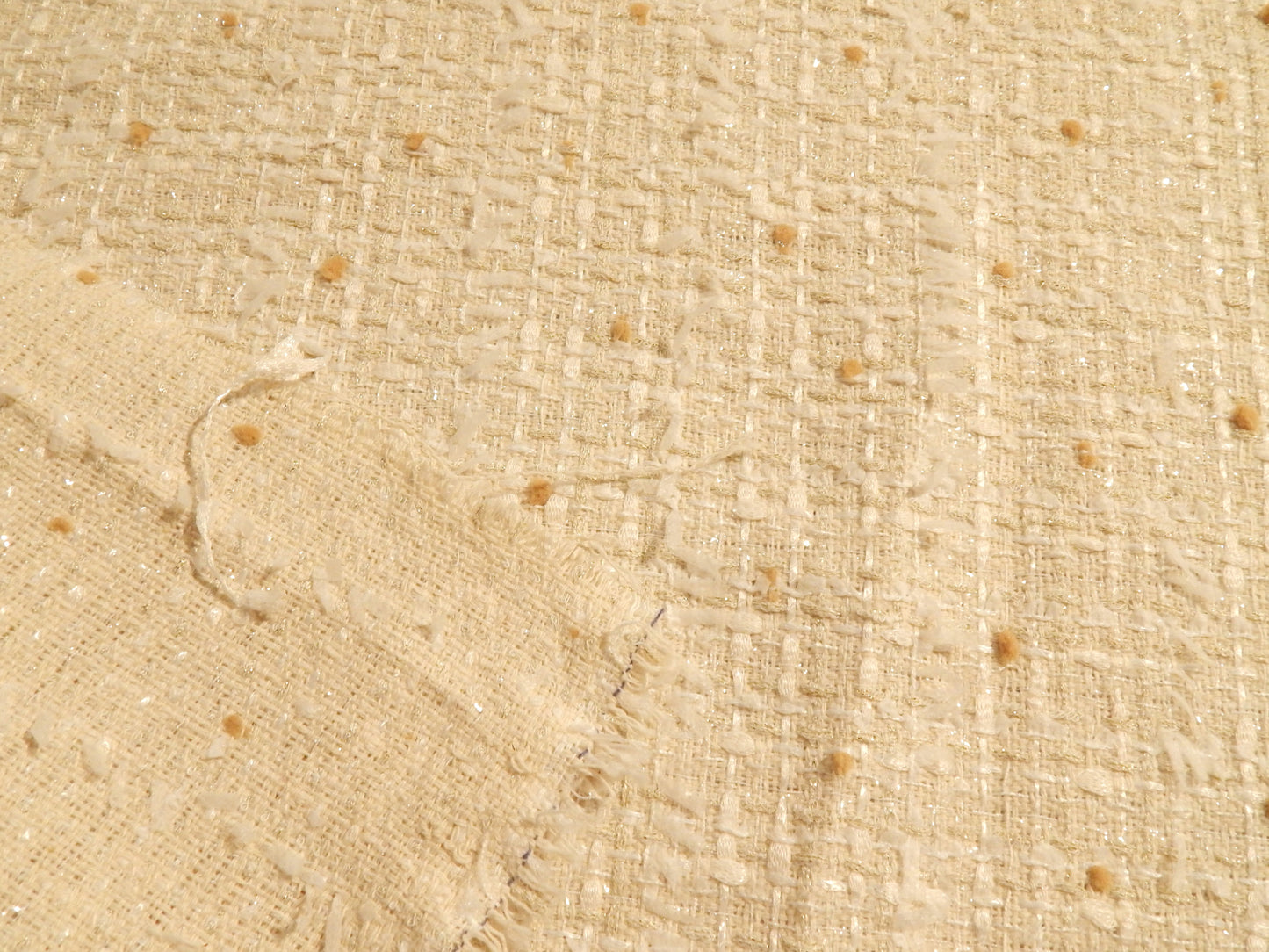 Ivory Barbie Tweed - Telio