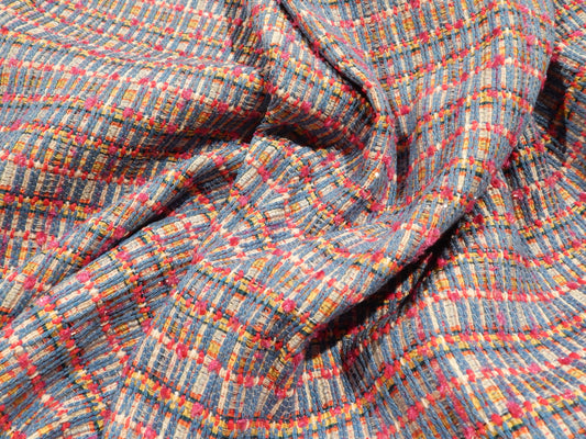 Pink Pop Plaid Tweed