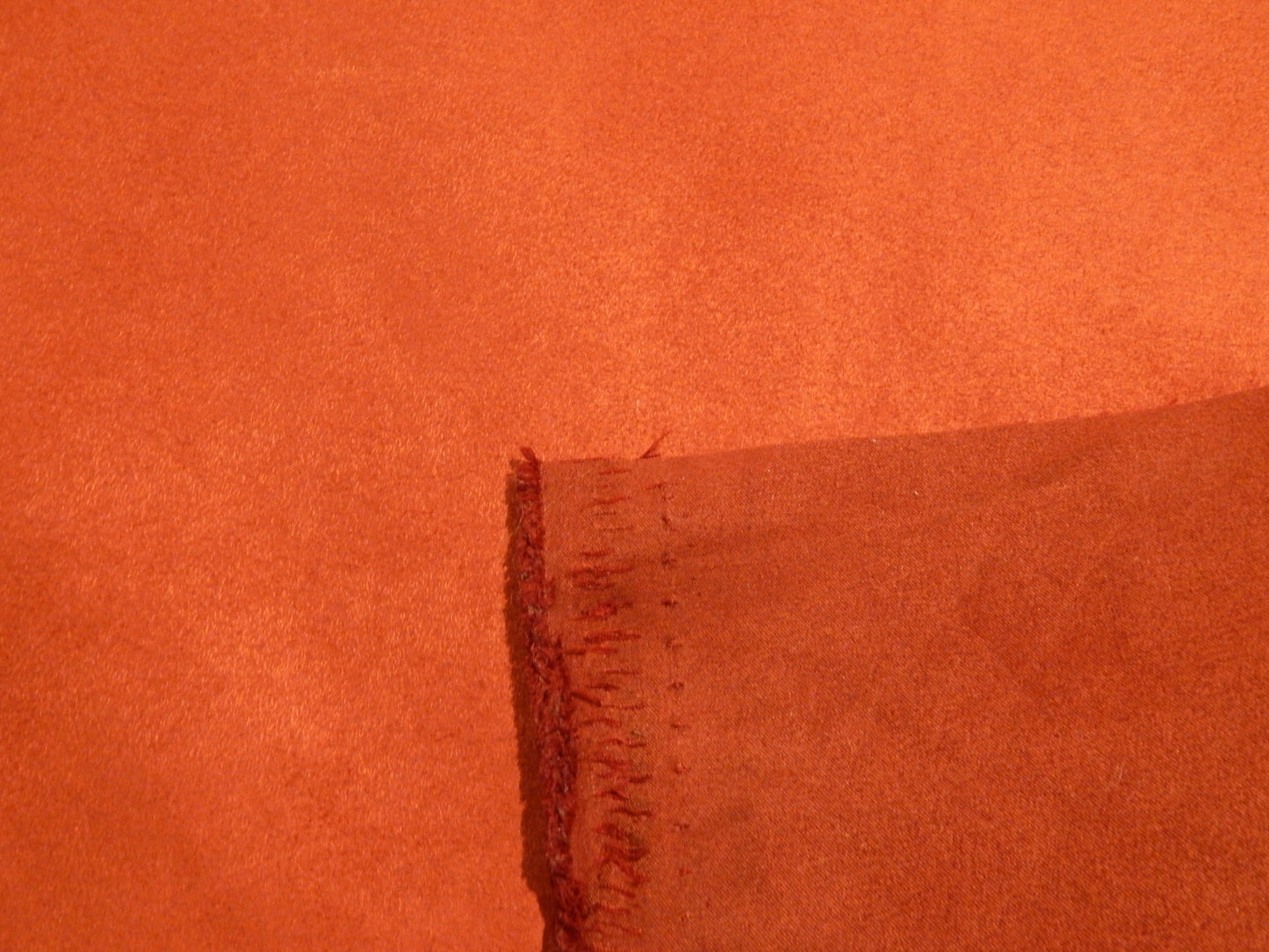 Rusty Copper Faux Suede