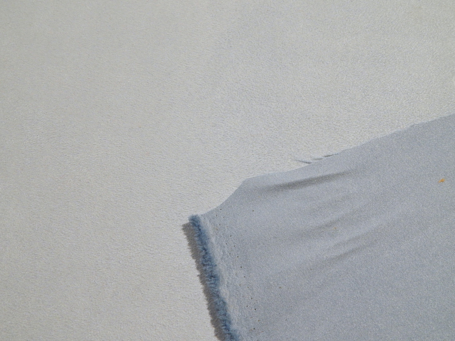 Baby Blue Faux Suede