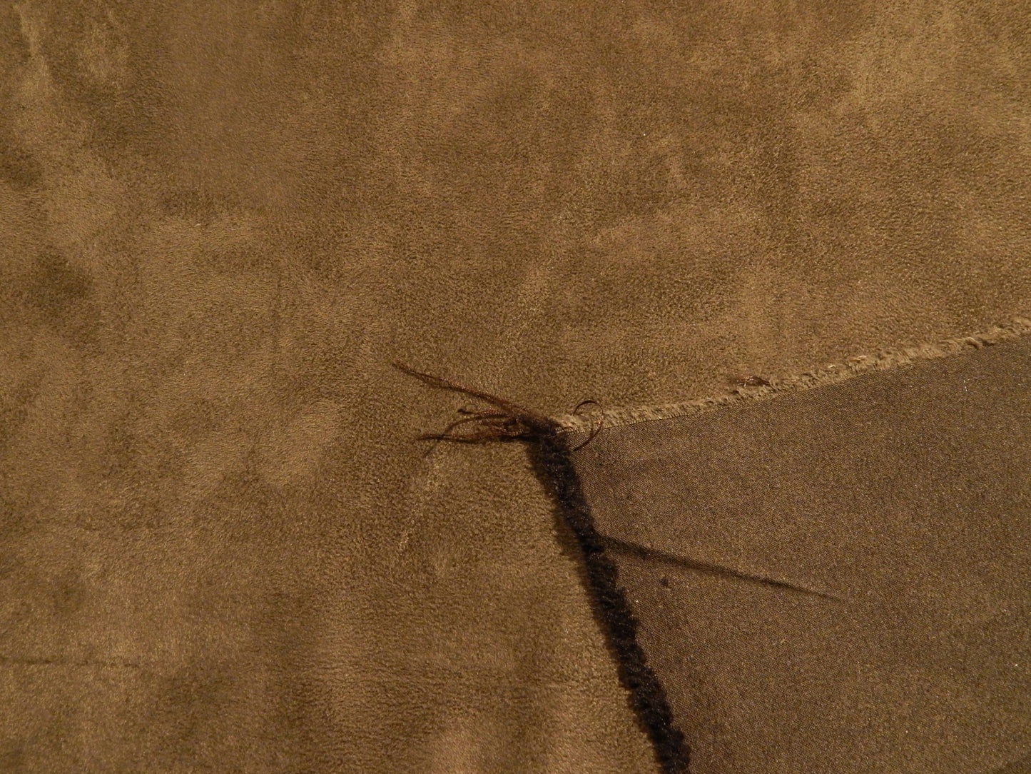 Muddy Grey Faux Suede