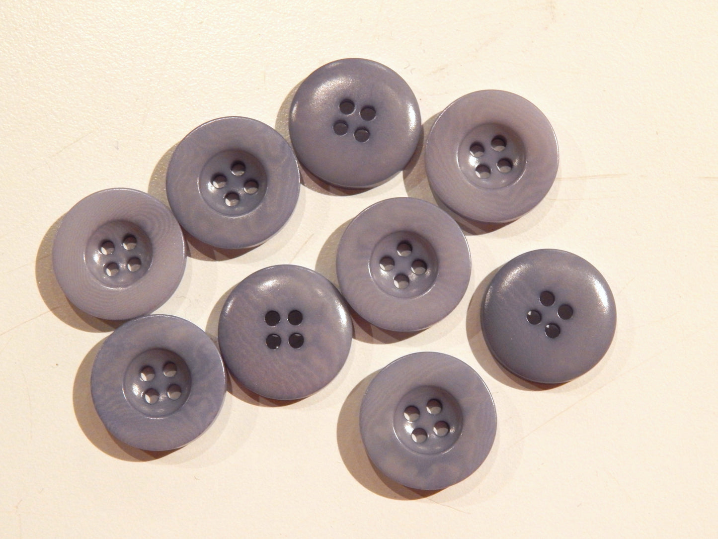 Dusty Lilac Corozo Buttons - Multiple Sizes