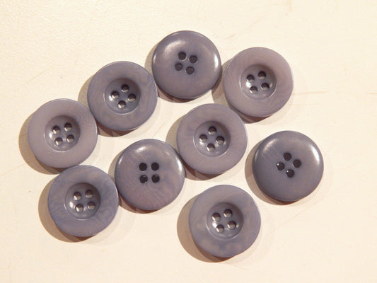Dusty Lilac Corozo Buttons - Multiple Sizes