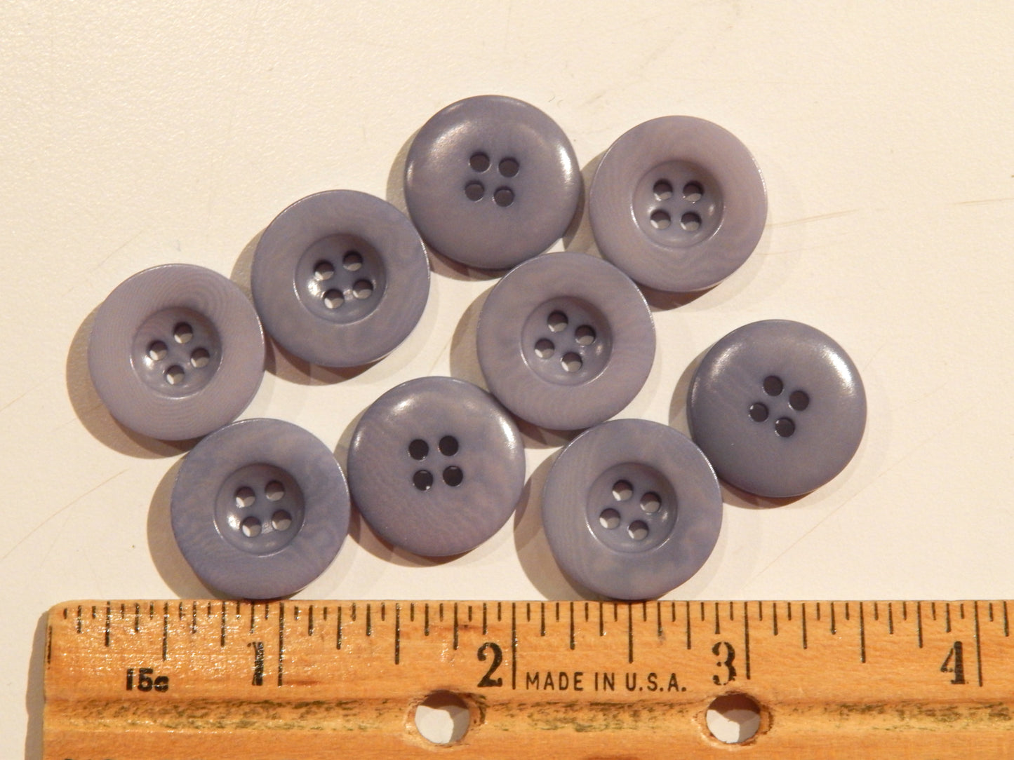 Dusty Lilac Corozo Buttons - Multiple Sizes