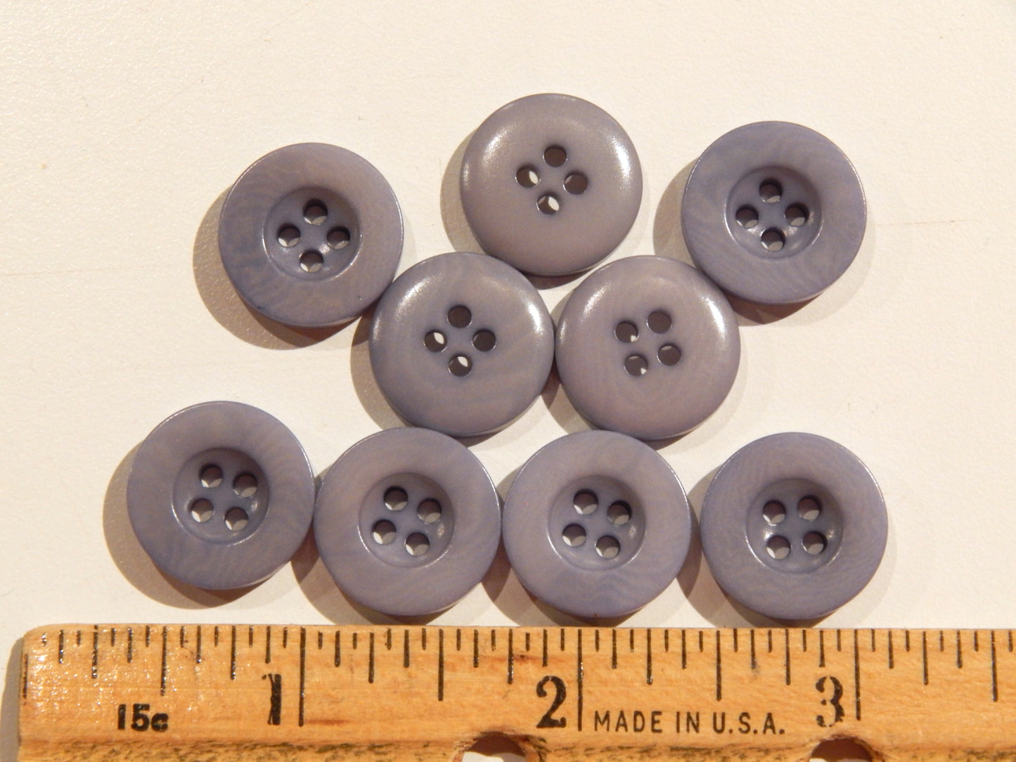 Dusty Lilac Corozo Buttons - Multiple Sizes