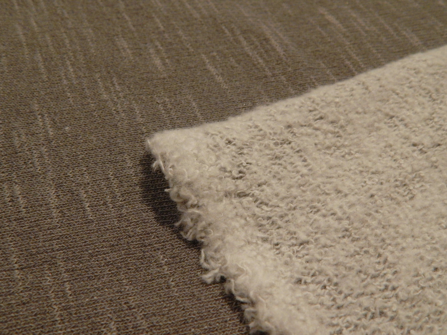 Medium Grey French Terry Knit