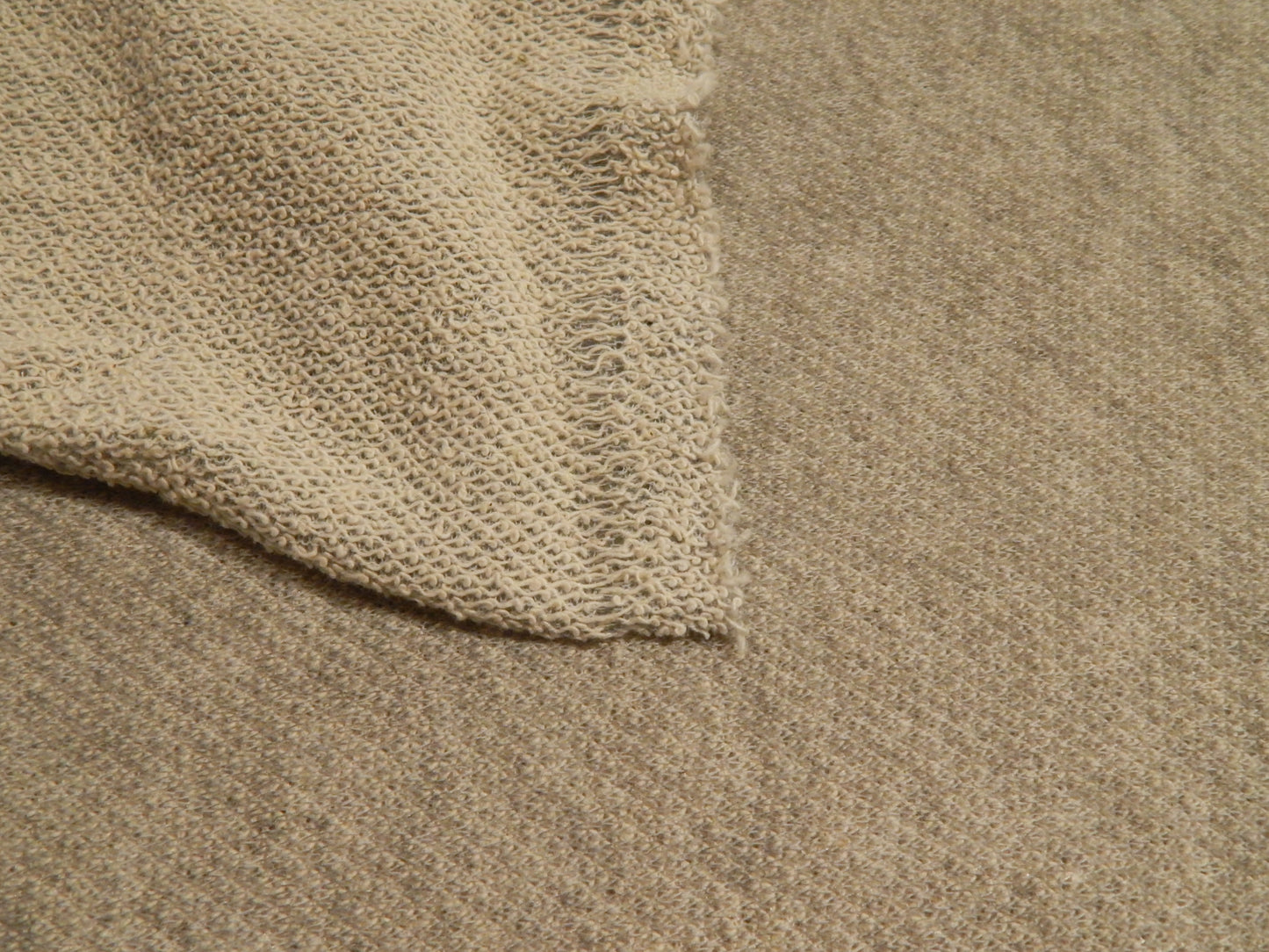 Light Grey French Terry Knit