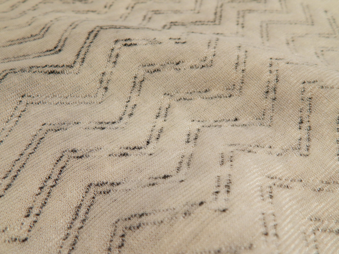 Plaid Houndstooth Patchwork Double Knit