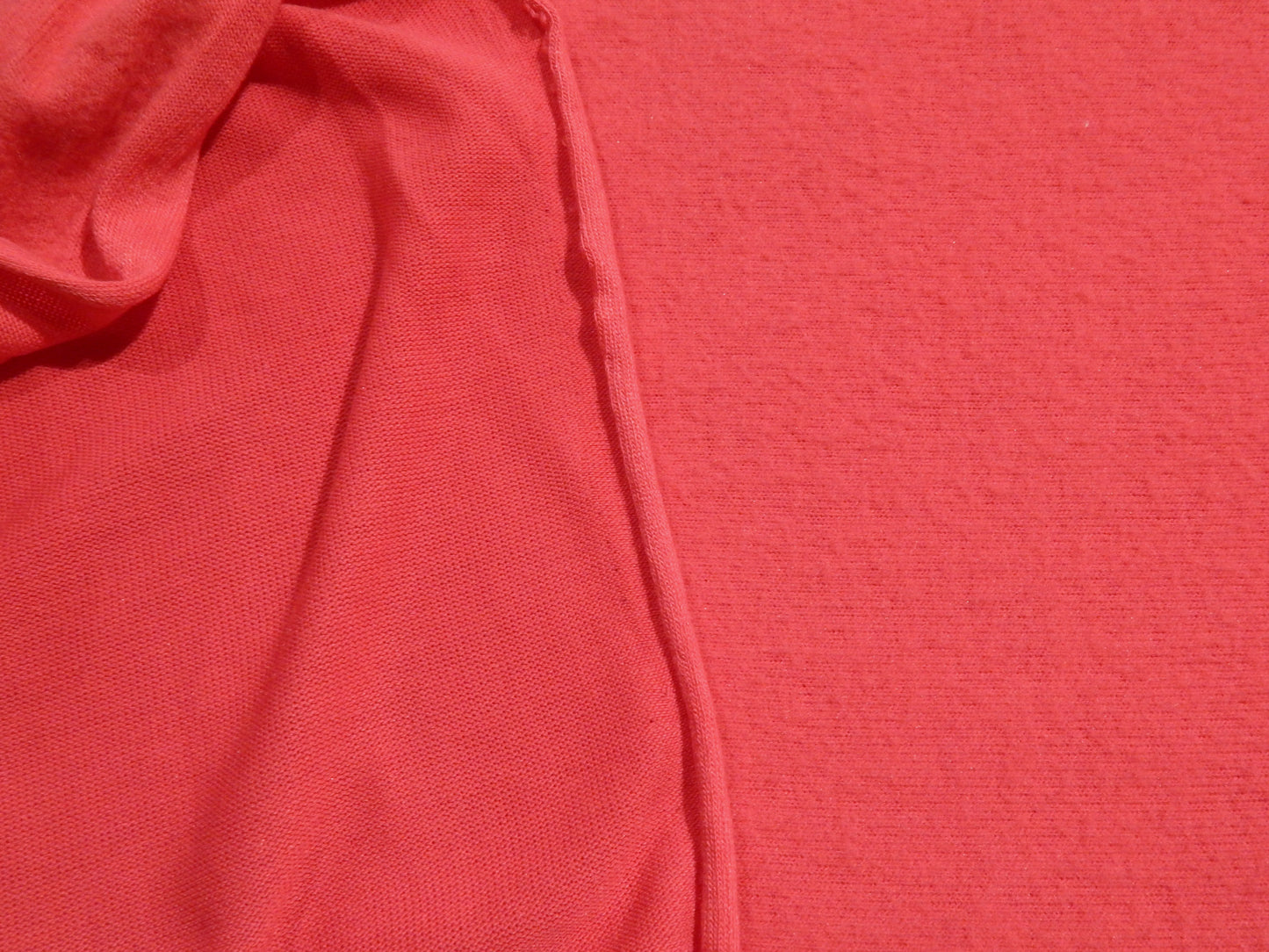 Hot Pink Cashmere Fluff Knit