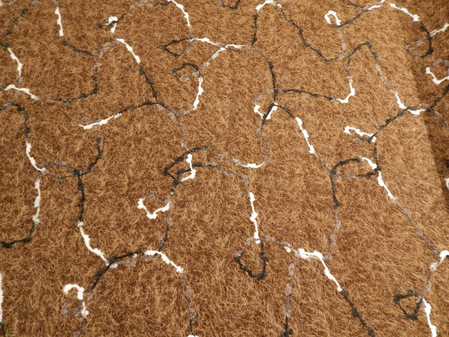 Fuzzy Hot Chocolate Sketched Yarn Knit - Telio