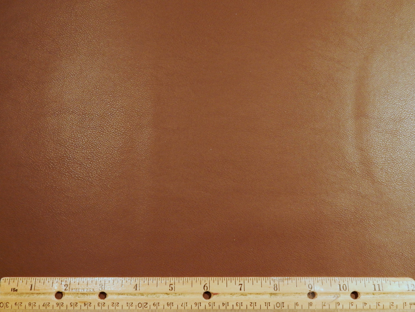 Coffee Dark Brown Stretch Pleather - Telio