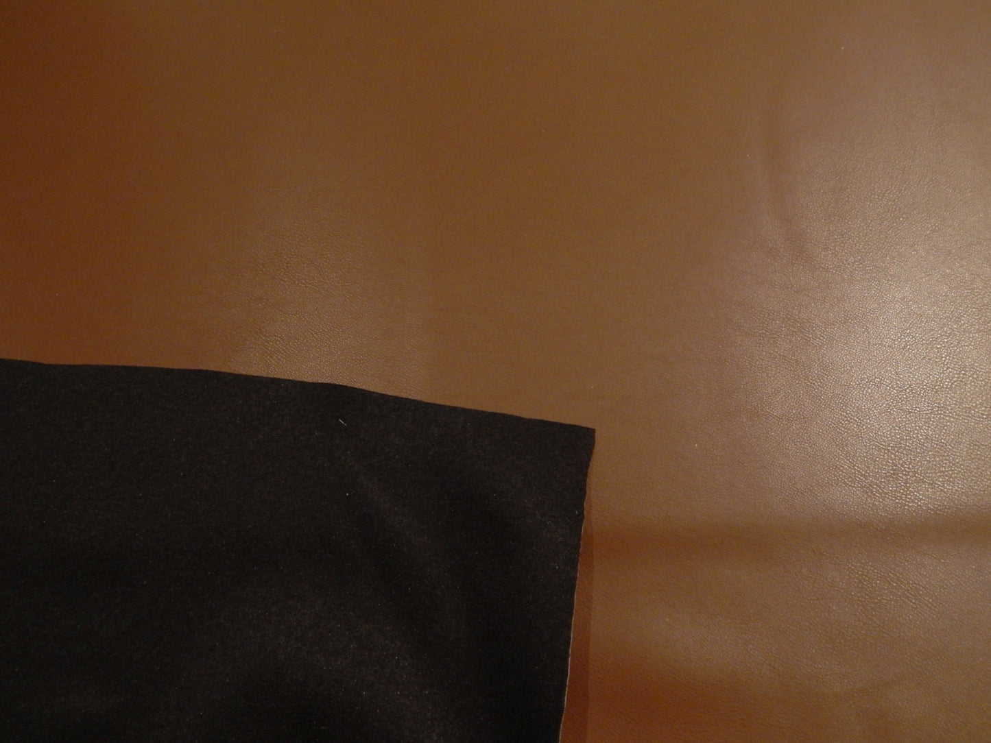 Coffee Dark Brown Stretch Pleather - Telio