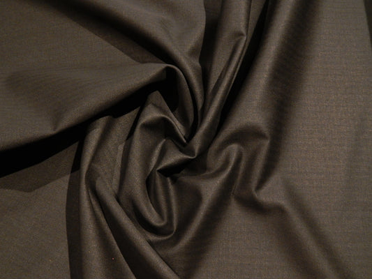 Black Venetian Herringbone Twill